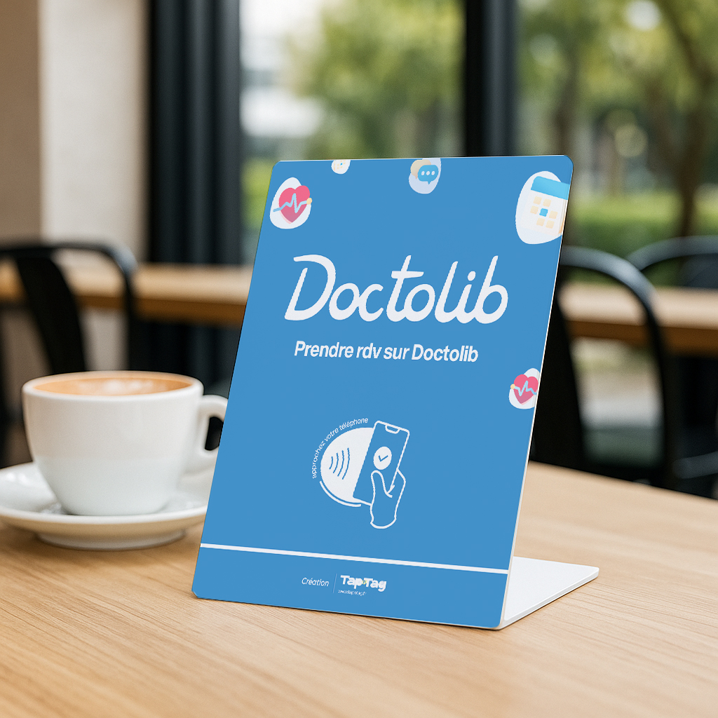 Stands PVC Doctolib - Modèle #SD215B