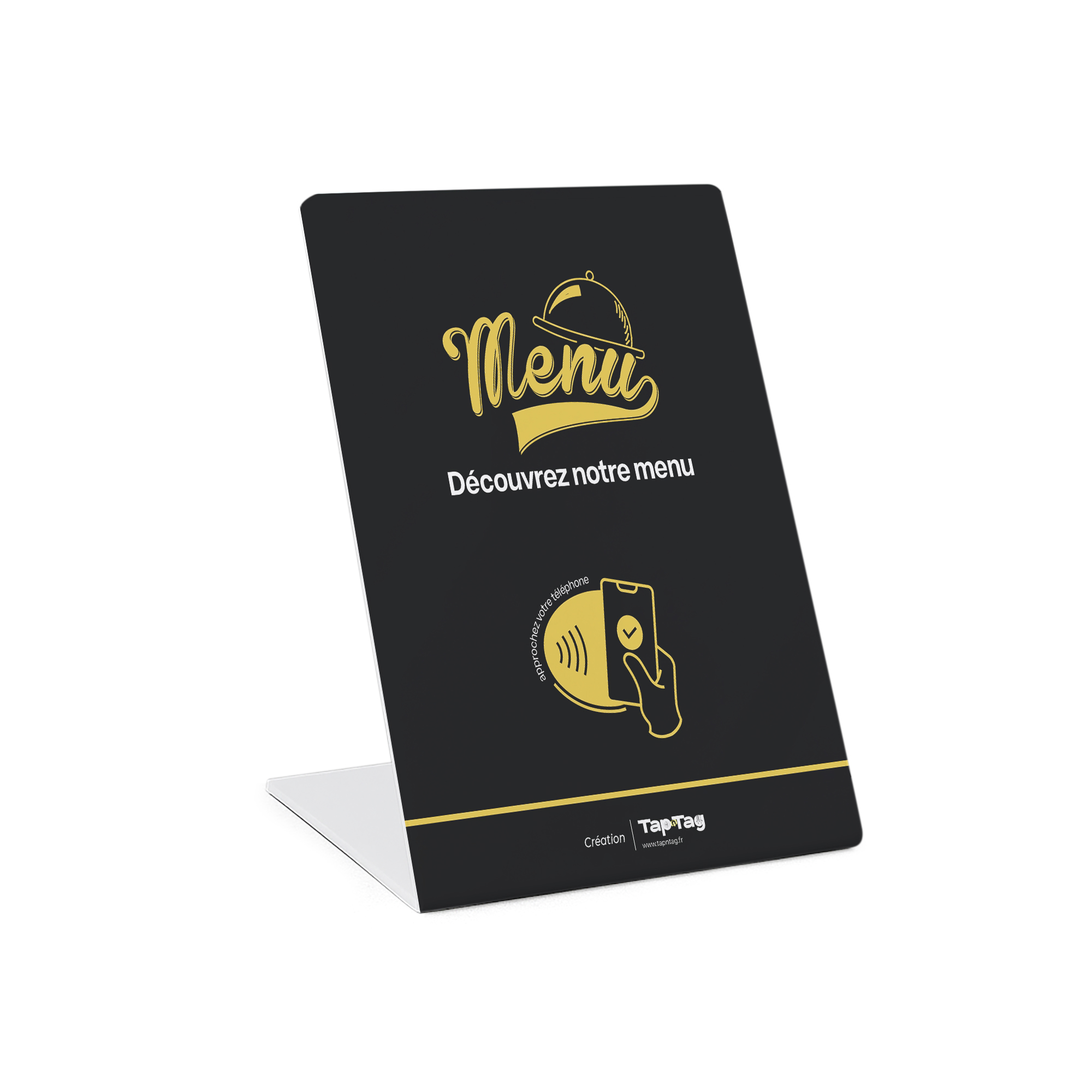Stands PVC Menu Restaurant - Modèle #SM217N
